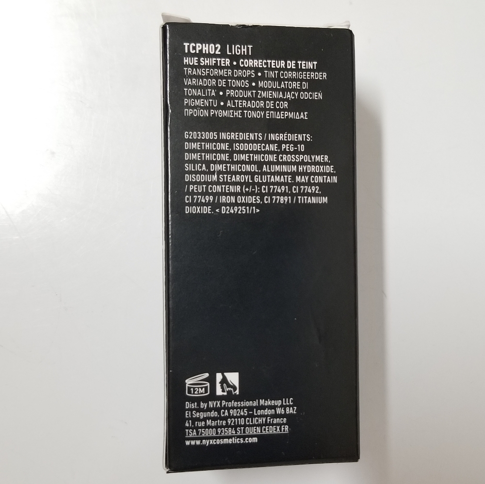NYX Professional Makeup Total Control Pro Drop Foundation Hue Shifter Lightener - Picture 8 of 9